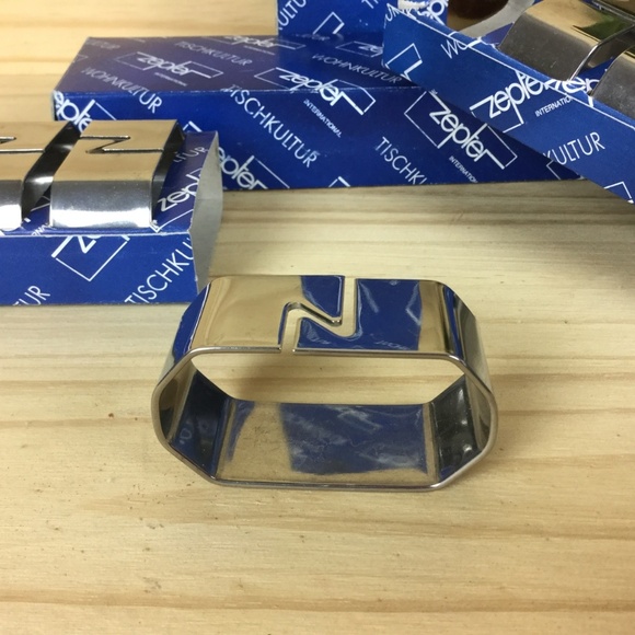 ORIGINAL ZEPTER 12PCS NAPKING RING SET BOX - Picture 3 of 15